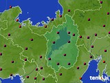 滋賀県のアメダス実況(日照時間)(2023年10月02日)