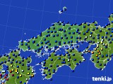 中国地方のアメダス実況(日照時間)(2023年10月03日)
