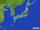 アメダス実況(降水量)(2023年10月05日)