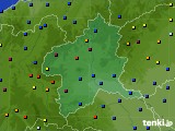 群馬県のアメダス実況(日照時間)(2023年10月05日)