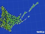 道東のアメダス実況(日照時間)(2023年10月06日)