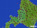道央のアメダス実況(日照時間)(2023年10月15日)