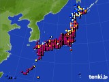 アメダス実況(日照時間)(2023年10月17日)