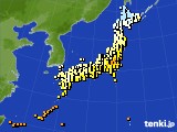 アメダス実況(気温)(2023年10月20日)
