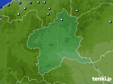 群馬県のアメダス実況(降水量)(2023年10月21日)