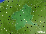 群馬県のアメダス実況(気温)(2023年10月21日)