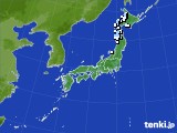 アメダス実況(降水量)(2023年10月22日)