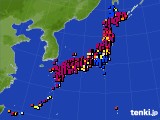 アメダス実況(日照時間)(2023年10月31日)