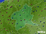 群馬県のアメダス実況(日照時間)(2023年10月31日)