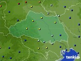 埼玉県のアメダス実況(日照時間)(2023年10月31日)