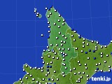 2023年11月01日の道北のアメダス(風向・風速)