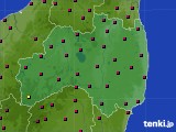 福島県のアメダス実況(日照時間)(2023年11月03日)