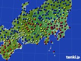 関東・甲信地方のアメダス実況(日照時間)(2023年11月04日)