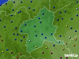 群馬県のアメダス実況(日照時間)(2023年11月04日)