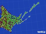 道東のアメダス実況(日照時間)(2023年11月04日)