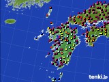 九州地方のアメダス実況(日照時間)(2023年11月05日)