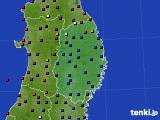 2023年11月05日の岩手県のアメダス(日照時間)