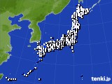 アメダス実況(風向・風速)(2023年11月05日)