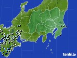 関東・甲信地方のアメダス実況(降水量)(2023年11月06日)