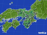 2023年11月06日の近畿地方のアメダス(降水量)