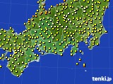 2023年11月06日の東海地方のアメダス(気温)