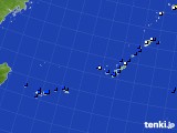 沖縄地方のアメダス実況(風向・風速)(2023年11月07日)