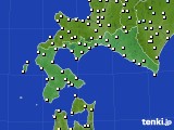 2023年11月09日の道南のアメダス(気温)