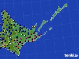 道東のアメダス実況(日照時間)(2023年11月12日)