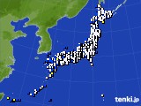 アメダス実況(風向・風速)(2023年11月12日)