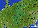 2023年11月13日の長野県のアメダス(日照時間)