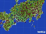 東海地方のアメダス実況(日照時間)(2023年11月14日)
