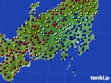 関東・甲信地方のアメダス実況(日照時間)(2023年11月15日)