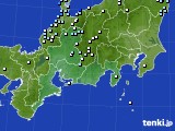 東海地方のアメダス実況(降水量)(2023年11月17日)