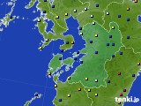 熊本県のアメダス実況(日照時間)(2023年11月17日)