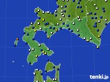 道南のアメダス実況(風向・風速)(2023年11月17日)