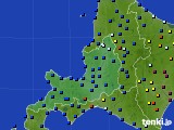 2023年11月20日の道央のアメダス(日照時間)