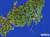 関東・甲信地方のアメダス実況(日照時間)(2023年11月21日)