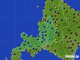 2023年11月21日の道央のアメダス(日照時間)