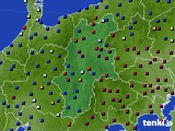 長野県のアメダス実況(日照時間)(2023年11月24日)