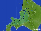 2023年11月26日の道央のアメダス(積雪深)
