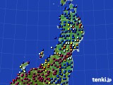 東北地方のアメダス実況(日照時間)(2023年11月26日)