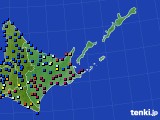 道東のアメダス実況(日照時間)(2023年11月26日)
