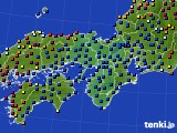 近畿地方のアメダス実況(日照時間)(2023年11月27日)