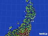 東北地方のアメダス実況(日照時間)(2023年11月29日)