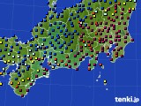 2023年11月29日の東海地方のアメダス(日照時間)