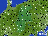 長野県のアメダス実況(風向・風速)(2023年11月29日)