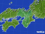 2023年11月30日の近畿地方のアメダス(降水量)