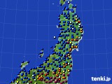 東北地方のアメダス実況(日照時間)(2023年11月30日)
