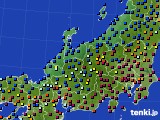 2023年11月30日の北陸地方のアメダス(日照時間)