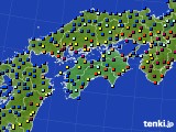2023年11月30日の四国地方のアメダス(日照時間)